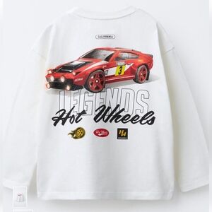 Zara NWT Hotwheels Top
